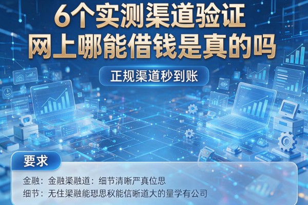 6个实测渠道验证网上哪能借钱是真的吗,正规渠道秒到账!