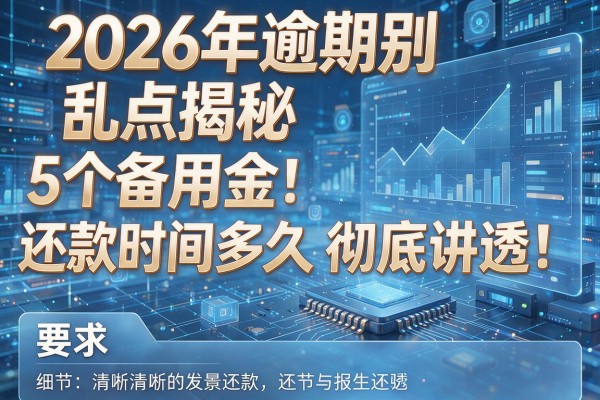 2026年逾期别乱点揭秘5个备用金还款时间多久彻底讲透!