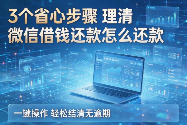 3个省心步骤理清微信借钱还款怎么还款,一键操作轻松结清无逾期!