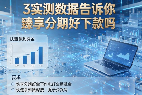 3个实测数据告诉你臻享分期好下款吗，快速拿到资金！