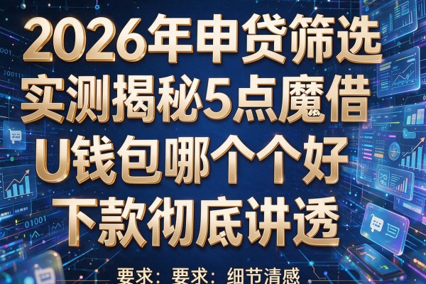 2026年申贷筛选实测揭秘5点魔借和U钱包哪个好下款彻底讲透!