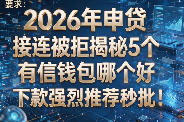 2026年申贷接连被拒揭秘5个有信钱包哪个好下款强烈推荐秒批！