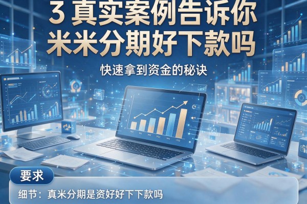 3个真实案例告诉你米米分期好下款吗，快速拿到资金的秘诀！