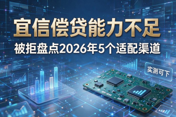 宜信偿贷能力不足被拒盘点2026年5个适配渠道实测可下!