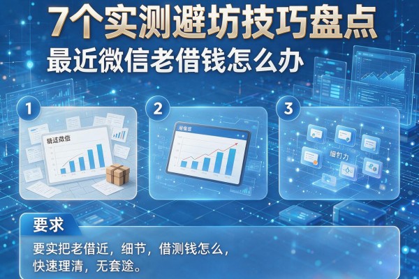 7个实测避坑技巧盘点最近微信老借钱怎么办快速理清无套路!