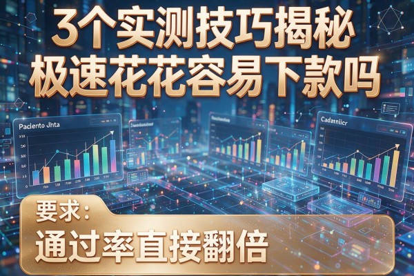 3个实测技巧揭秘极速花花容易下款吗,通过率直接翻倍!
