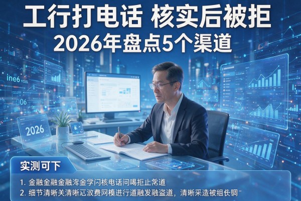 工行打电话核实后被拒 2026年盘点5个渠道 实测可下!