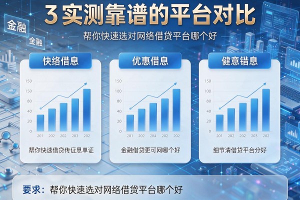 3个实测靠谱的平台对比,帮你快速选对网络借贷平台哪个好!