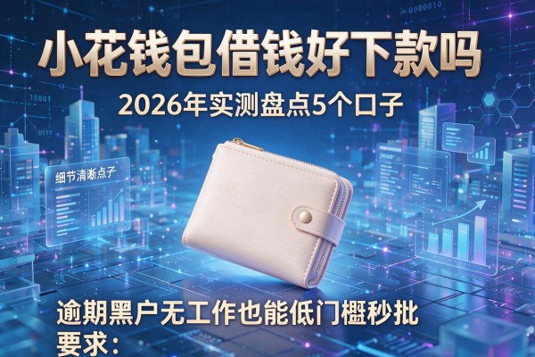 小花钱包借钱好下款吗 2026年实测盘点5个口子 逾期黑户无工作也能低门槛秒批!