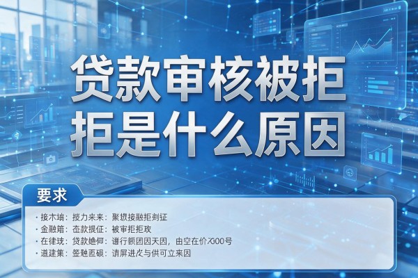 贷款审核被拒是什么原因