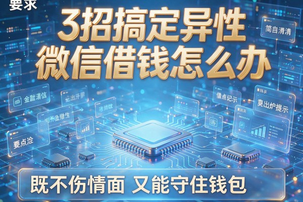 3招搞定异性微信借钱怎么办,既不伤情面又能守住钱包!
