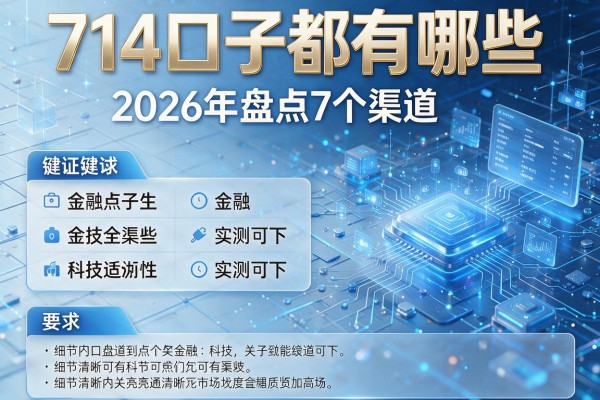 714口子都有哪些 2026年盘点7个渠道 实测可下!