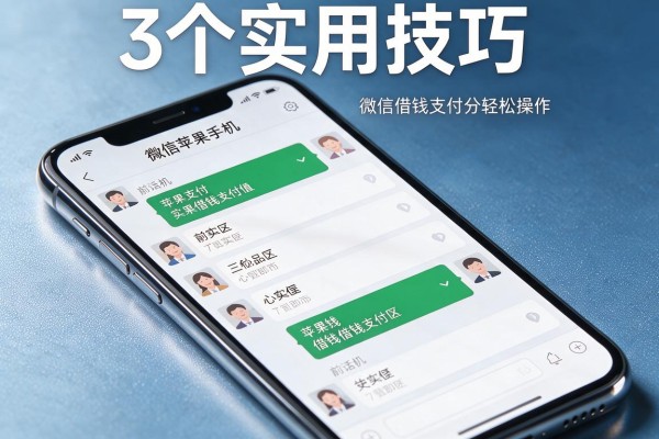 3个实用技巧揭秘苹果手机微信借钱支付分轻松操作!