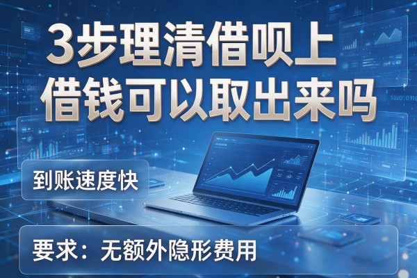 3步理清借呗上借钱可以取出来吗,到账速度快无额外隐形费用!