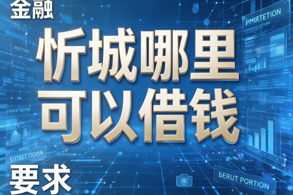 忻城哪里可以借钱