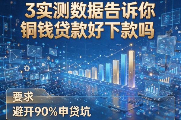3个实测数据告诉你铜钱贷款好下款吗,避开90%申贷坑!