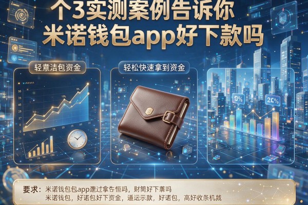3个实测案例告诉你米诺钱包app好下款吗,轻松快速拿到资金!