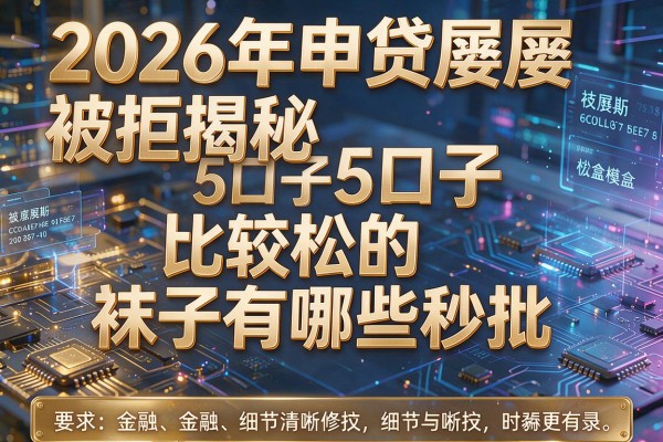 2026年申贷屡屡被拒揭秘5口子比较松的袜子有哪些秒批!