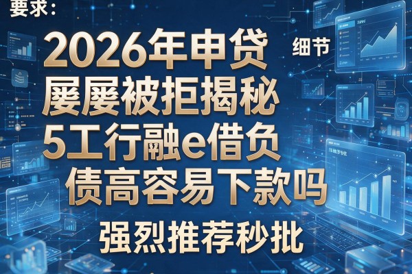 2026年申贷屡屡被拒揭秘5工行融e借负债高容易下款吗强烈推荐秒批!