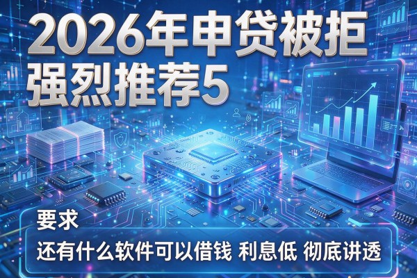 2026年申贷被拒强烈推荐5还有什么软件可以借钱利息低彻底讲透!