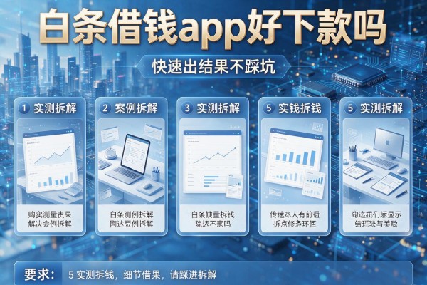 5个实测案例拆解白条借钱app好下款吗,快速出结果不踩坑!