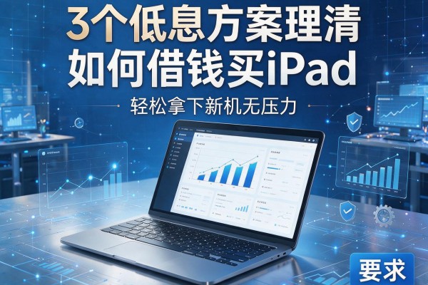 3个低息方案理清如何借钱买iPad,轻松拿下新机无压力!