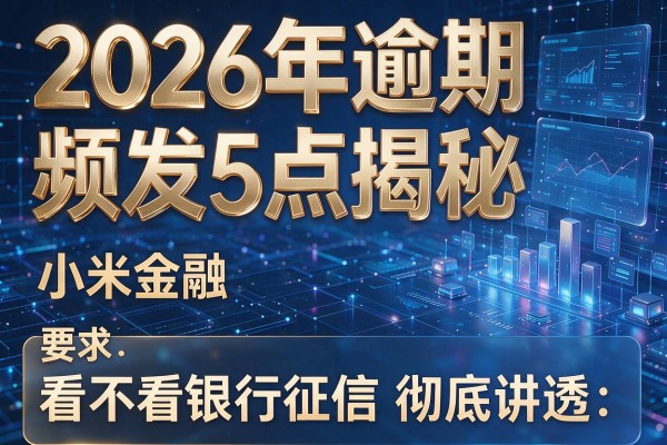 2026年逾期频发5点揭秘小米金融看不看银行征信彻底讲透!