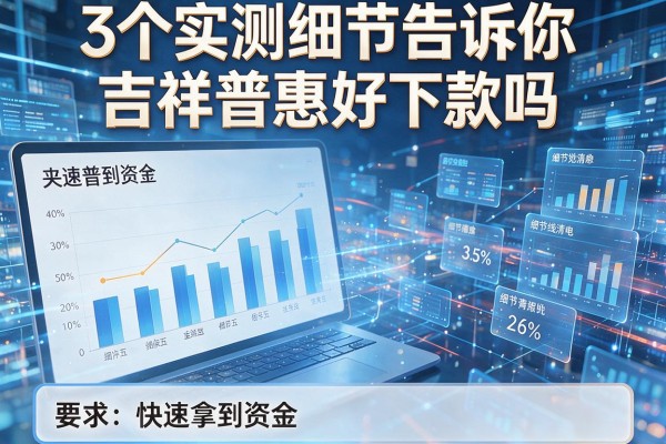 3个实测细节告诉你吉祥普惠好下款吗，快速拿到资金！