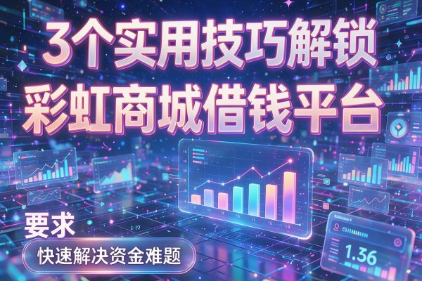 3个实用技巧解锁彩虹商城借钱平台,快速解决资金难题!