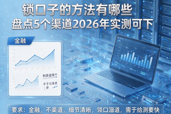锁口子的方法有哪些盘点5个渠道2026年实测可下!