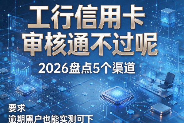 工行信用卡审核通不过呢 2026盘点5个渠道 逾期黑户也能实测可下!