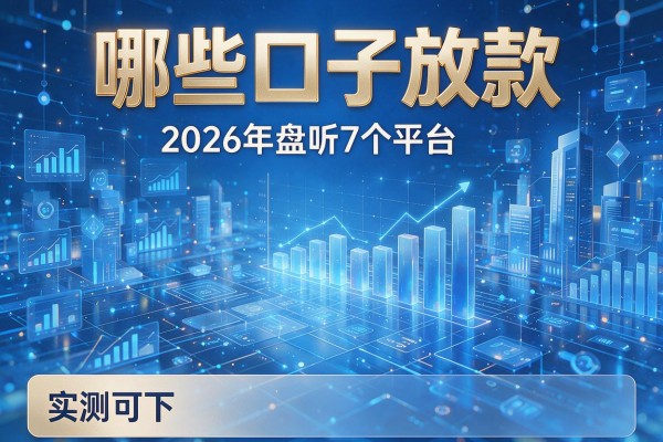 哪些口子放款 2026年盘点7个平台 实测可下!