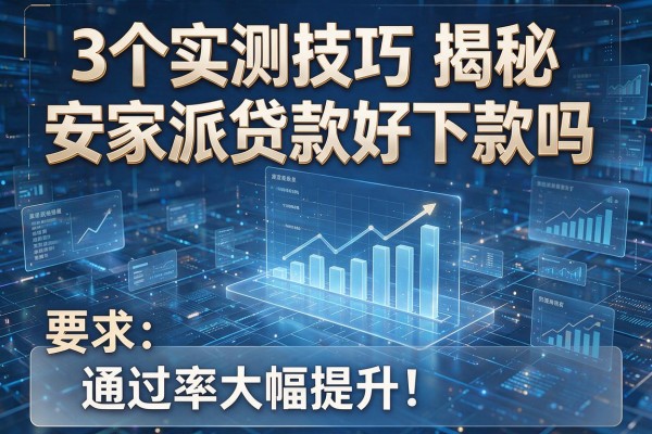 3个实测技巧揭秘安家派贷款好下款吗,通过率大幅提升!