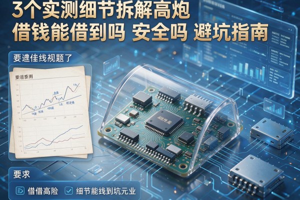 3个实测细节拆解高炮借钱能借到吗安全吗避坑指南!