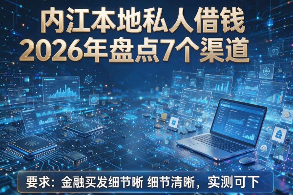 内江本地私人借钱2026年盘点7个渠道实测可下！