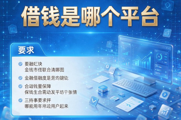 借钱是哪个平台