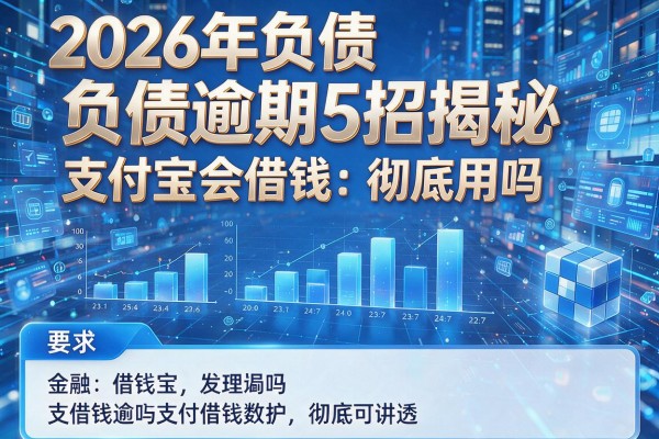 2026年负债逾期5招揭秘支付宝会借钱用吗彻底讲透!