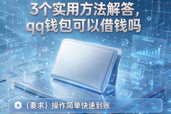 3个实用方法解答qq钱包可以借钱吗,操作简单快速到账!