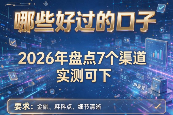哪些好过的口子 2026年盘点7个渠道 实测可下!
