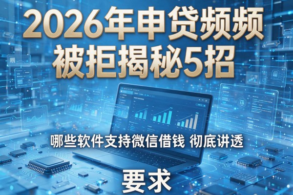 2026年申贷频频被拒揭秘5招哪些软件支持微信借钱彻底讲透！